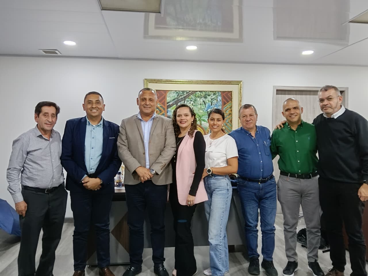 Reunión con el señor Alcalde